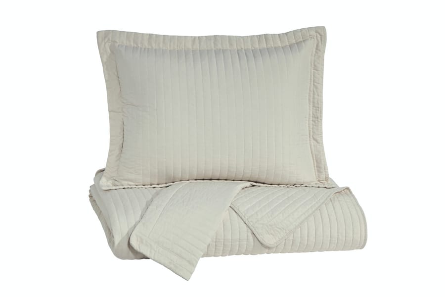 Ashley Bedroom Raleda 3-Piece King Coverlet Set Q493003K