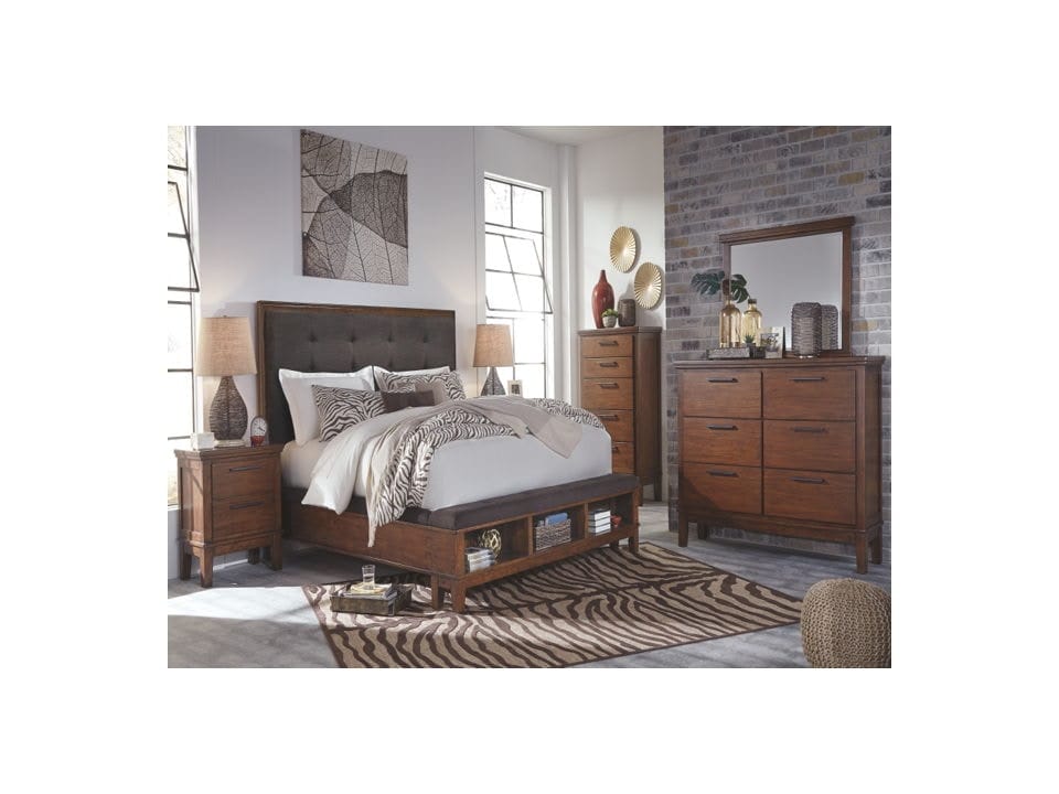 Ashley Ralene 6 Piece Queen Bed Set - Portland, OR | Key Home Furnishings