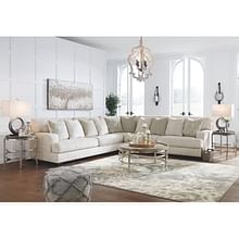 Ashley Living Room Sectional 19604-66-77-67