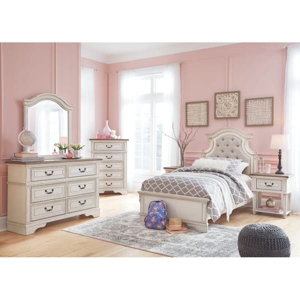 Ashley Bedroom Twin Upholstered Panel Bed B743-53-52-83