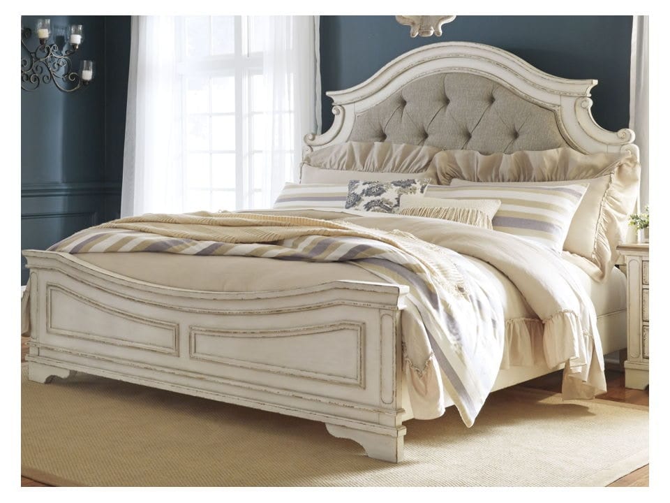 Ashley Bedroom Queen Upholstered Panel Bed B743-57-54-96