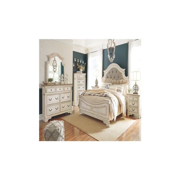 Ashley Bedroom Queen Upholstered Panel Bed B743-57-54-96