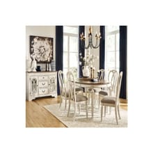 Ashley Dining Room 8 Piece Oval Dining Room Extension Table Set D743-35-02-6-60