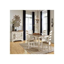 Ashley Dining Room 6 Piece Rectangular Dining Room Extension Table Set D743-45-01-4-60