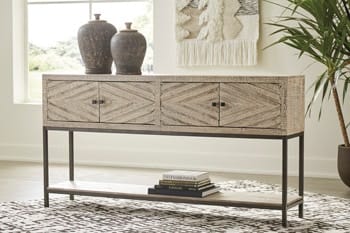 Ashley Living Room Roanley Sofa/Console Table A4000262