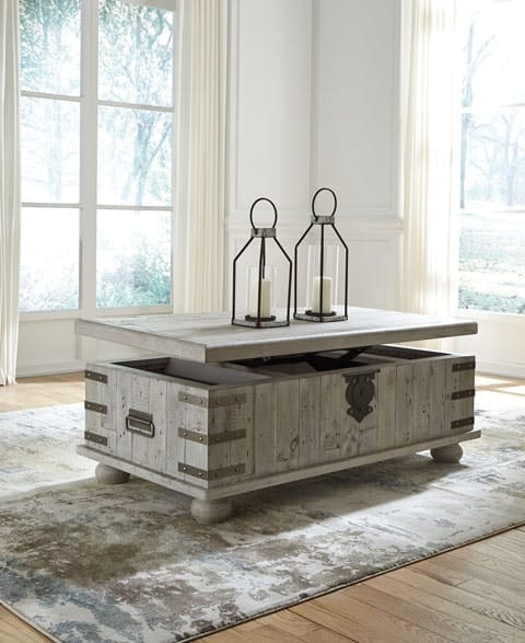 Ashley Living Room Carynhurst Coffee Table with Lift Top T757-9