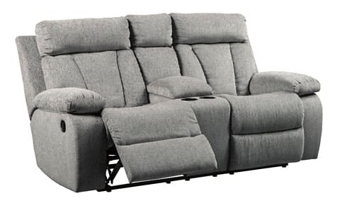 Ashley Living Room Mitchiner Reclining Loveseat with Console 7620494