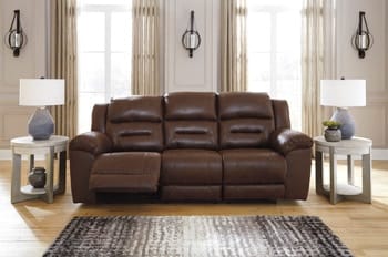 Ashley Living Room Stoneland Power Reclining Sofa 3990487
