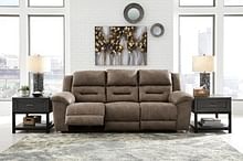 Ashley Living Room Stoneland Reclining Sofa 3990588