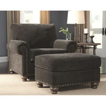 Ashley Living Room Chair and Ottoman 80603-20-14