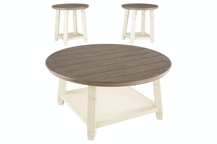 Ashley Living Room Occasional Table Group 3 CN T377-13
