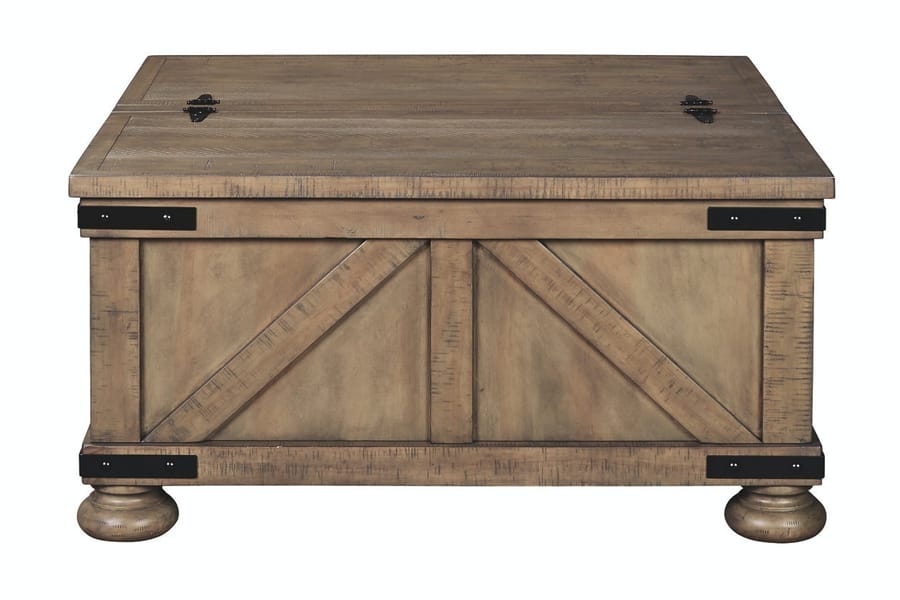 Ashley Living Room Aldwin Coffee Table With Storage T457-20