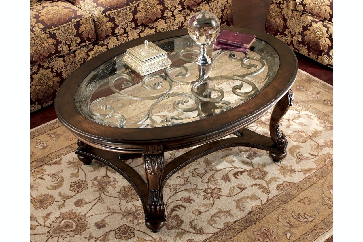 Ashley Living Room Norcastle Coffee Table T499-0