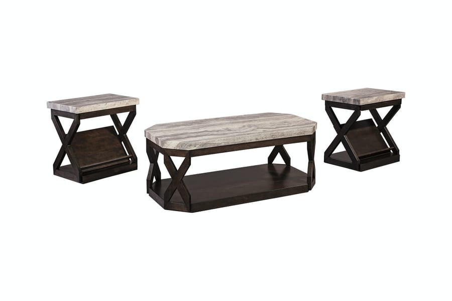 Signature Design by Ashley Radilyn Table (Set of 3) T568-13 - Portland, OR | Key Home Furnishings