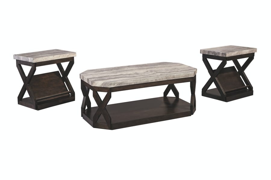 Signature Design by Ashley Radilyn Table (Set of 3) T568-13 - Portland, OR | Key Home Furnishings