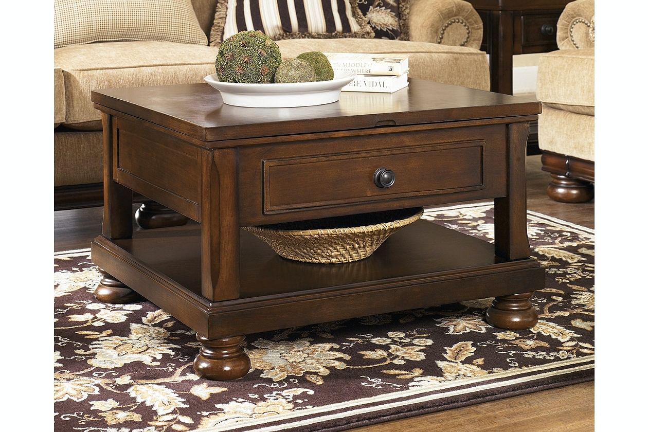 Living Room Coffee Tables Ashley Living Room Porter Coffee Table with ...