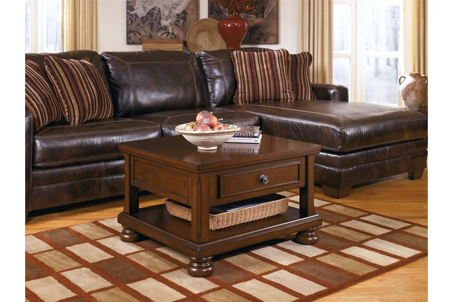 Ashley Living Room Porter Coffee Table with Lift Top T697-0