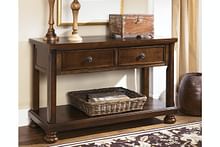 Ashley Living Room Porter Sofa/Console Table T697-4