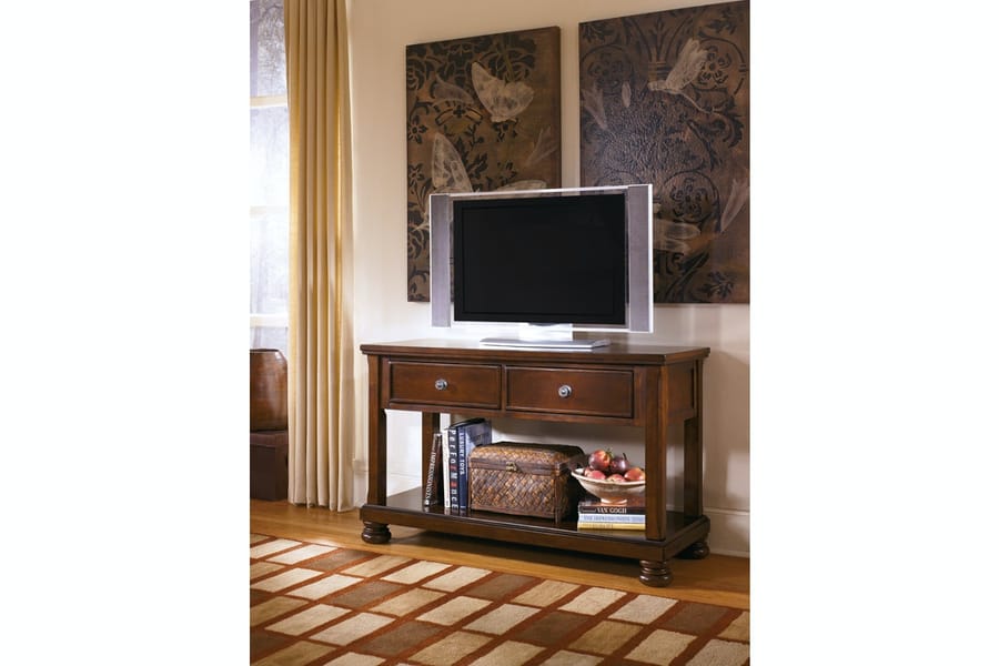 Ashley Living Room Porter Sofa/Console Table T697-4