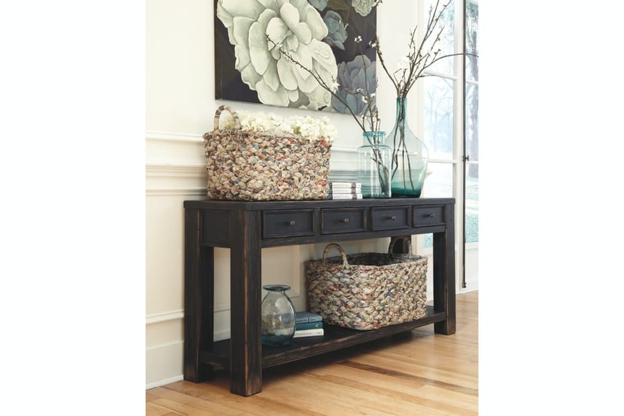 Ashley Living Room Gavelston Sofa/Console Table T732-4