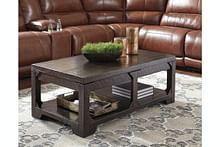 Ashley Living Room Rogness Coffee Table with Lift Top T745-9