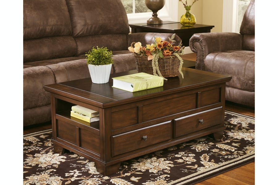 Ashley Living Room Gately Coffee Table with Lift Top T845-9