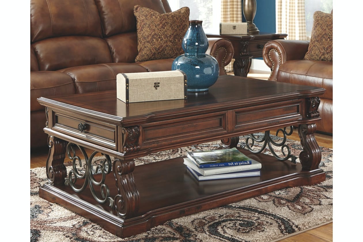 Ashley Living Room Alymere Coffee Table with Lift Top T869-9