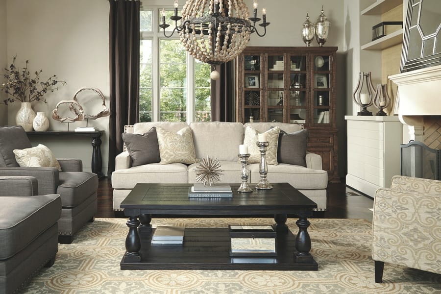 Ashley Living Room Mallacar Coffee Table T880-1
