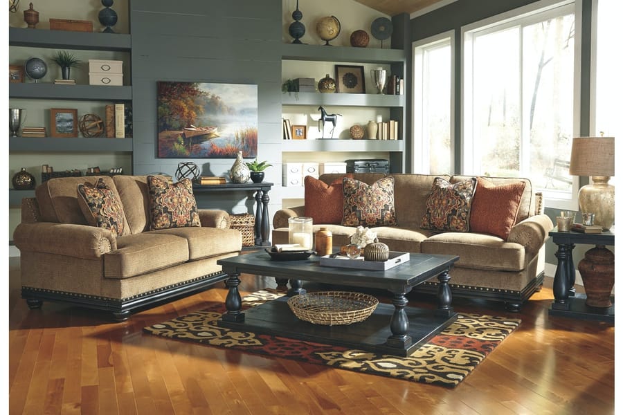 Ashley Living Room Mallacar Sofa/Console Table T880-4