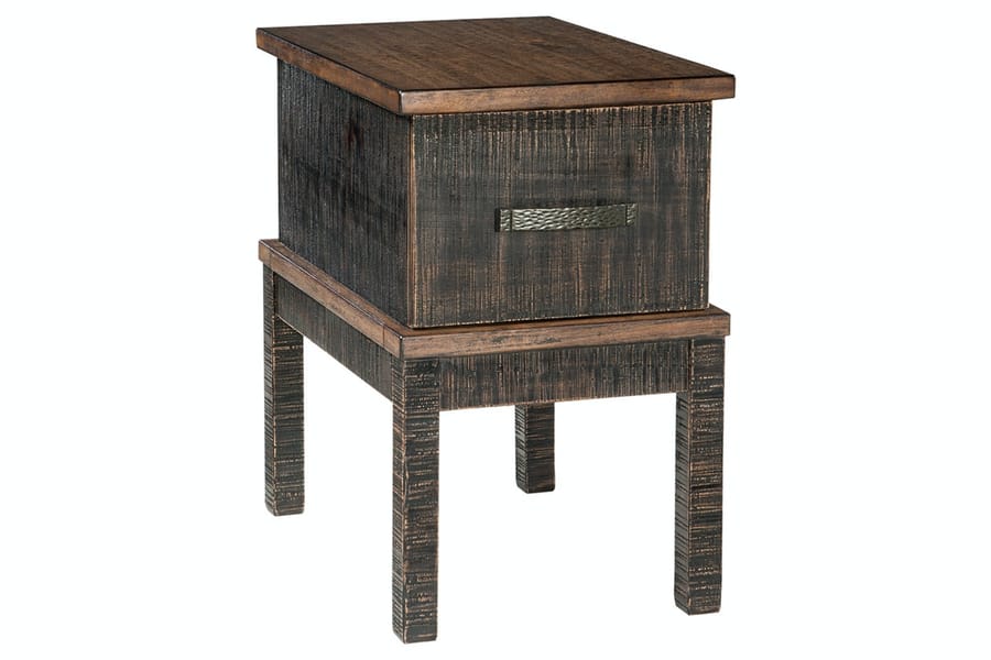 Ashley Living Room Stanah Chairside End Table with USB Ports and Outlets T892-7