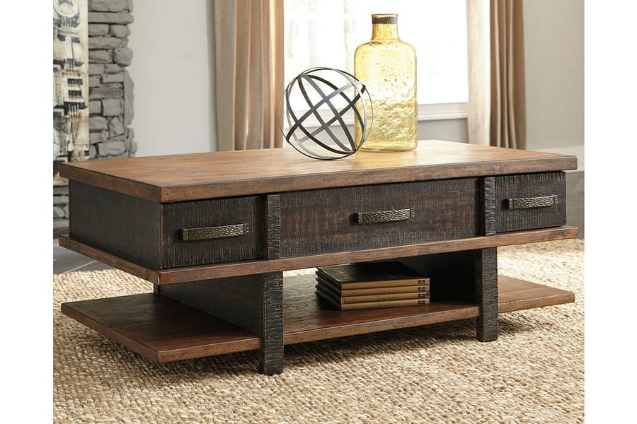 Ashley Living Room Stanah Coffee Table with Lift Top T892-9