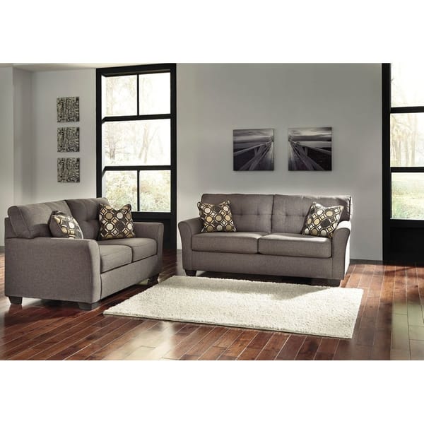Ashley Living Room Sofa and Loveseat and Accent Chair Set 99101-38-35-60