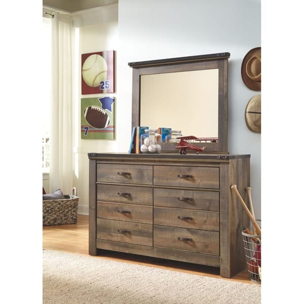 Ashley Bedroom 7 Piece Full Panel Bed with Trundle Storage Box Set B446-21-26-87-84-86-60-B100-12