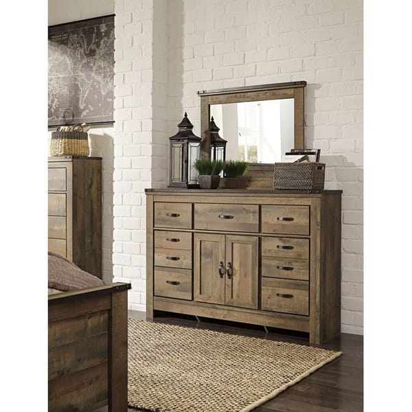 Ashley Trinell 5 Piece Queen Bed Set - Portland, OR | Key Home Furnishings