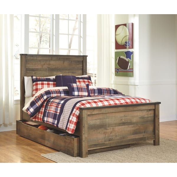 Ashley Bedroom Full Panel Bed with Trundle Storage Box B446-87-84-86-60-B100-12