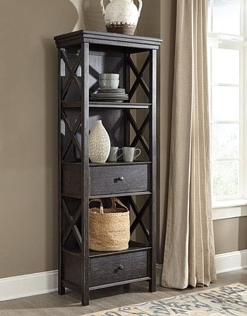 Ashley Living Room Tyler Creek Display Cabinet D73...