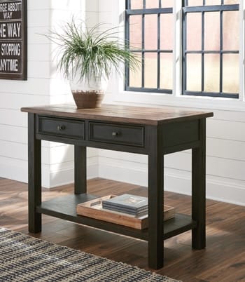 Ashley Living Room Tyler Creek Sofa/Console Table T736-4