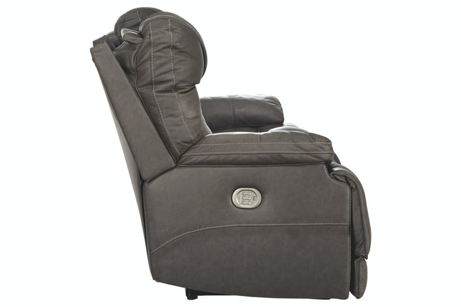 Ashley Living Room Power Reclining Sofa with Adjustable Headrest U5460215