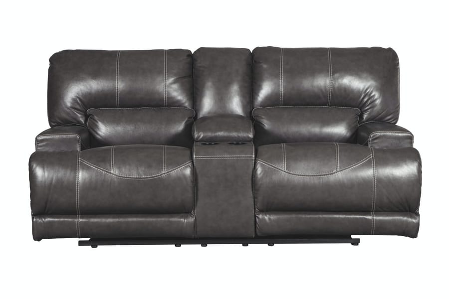 Ashley Living Room McCaskill Reclining Loveseat with Console U6090094