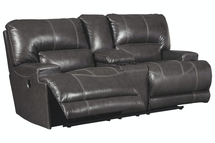 Ashley Living Room McCaskill Power Reclining Loveseat with Console U6090096