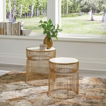 Ashley Living Room Vernway Accent Table (Set of 2)...