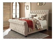 Ashley California King Upholstered Bed - Portland, OR | Key Home Furnishings