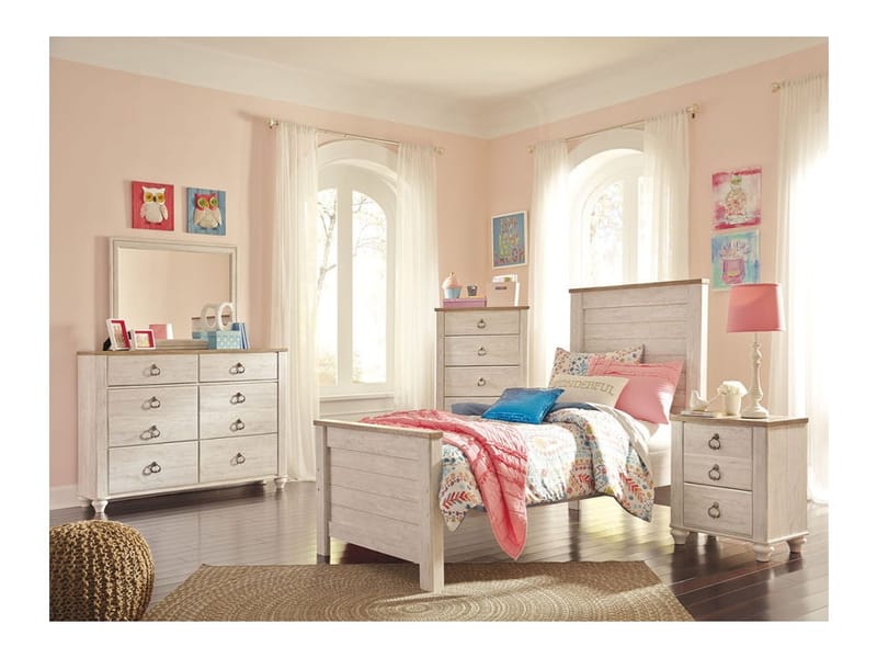 Ashley Bedroom 6 Piece Twin Bed Set B267-21-36-53-52-83-92