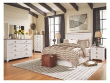 Ashley Willowton 5 Piece Queen Bed Set - Portland, OR | Key Home Furnishings