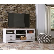 Ashley Home Entertainment LG TV Stand w and Fireplace Option W267-68
