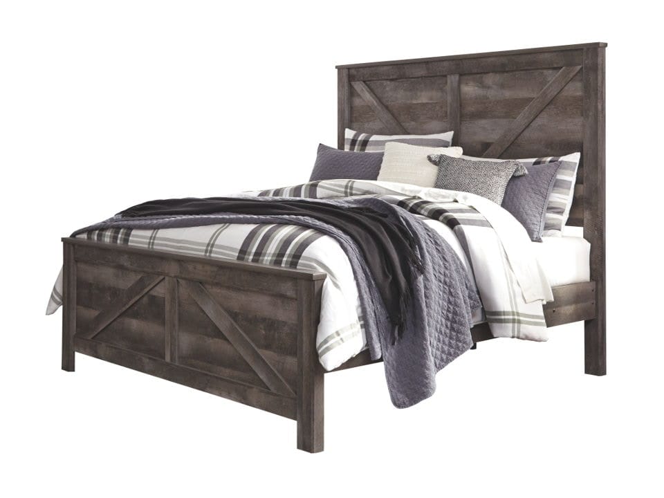 Ashley Bedroom King Crossbuck Panel Bed B440-58-56...