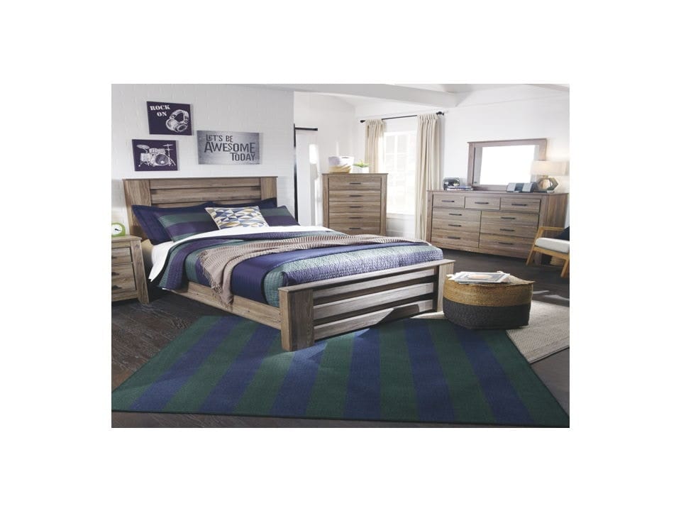 Ashley Bedroom 6 Piece Full Panel Bed Set B248-31-36-46-87-84-86