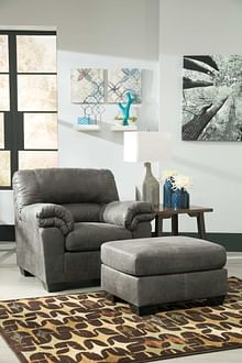 Ashley Living Room Chair and Ottoman 12021-20-14