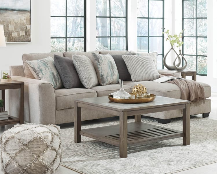 Ashley Living Room Sectional 39504-55-17