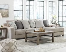 Ashley Living Room Sectional 39504-55-46-17